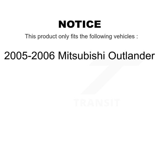 Brake Pads Kit-KTC-100338 - Kit.bestparts.ca