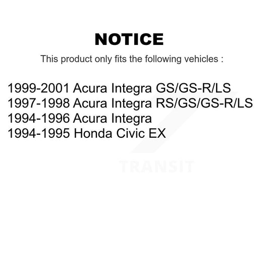 Brake Pads Kit-KTC-100346 - Kit.bestparts.ca