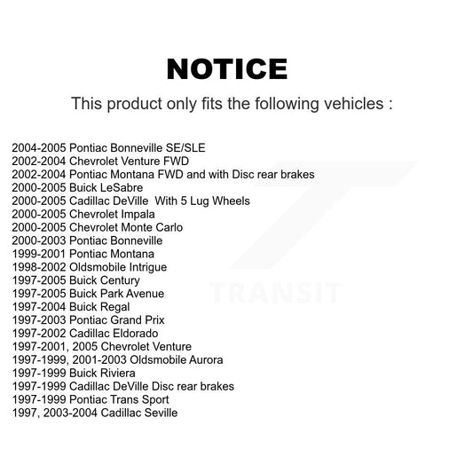 Brake Pads Kit-KTC-100364 - Kit.bestparts.ca