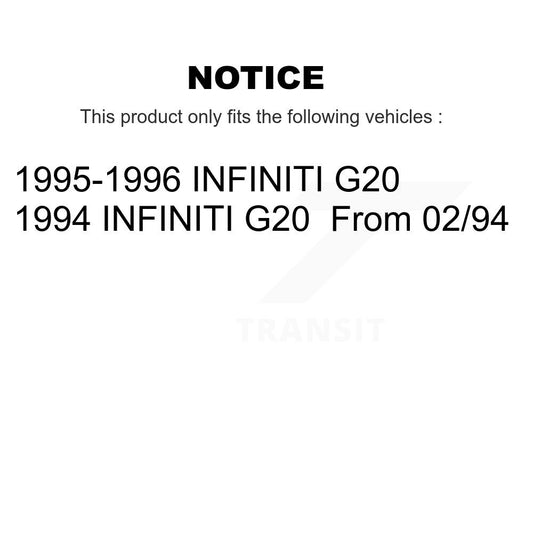 Brake Pads Kit-KTC-100366 - Kit.bestparts.ca