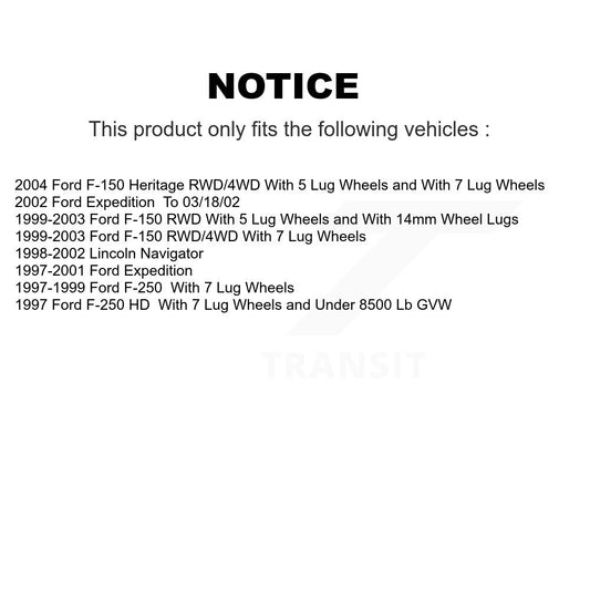 Brake Pads Kit-KTC-100368 - Kit.bestparts.ca