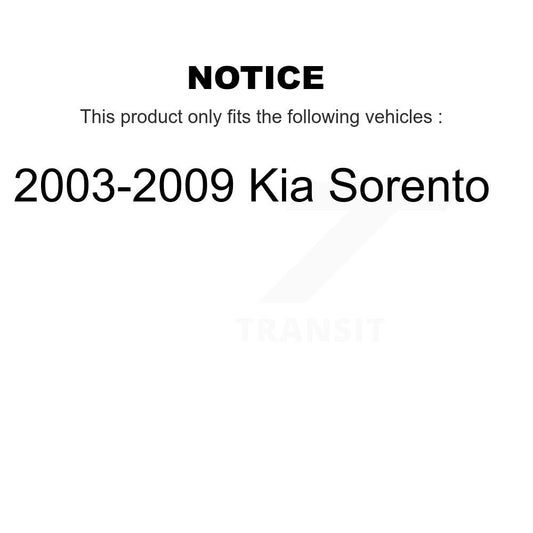Brake Pads Kit-KTC-100440 - Kit.bestparts.ca