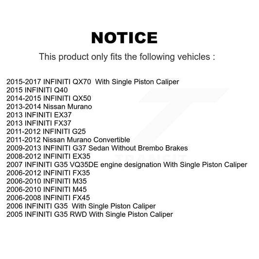 Brake Pads Kit-KTC-100454 - Kit.bestparts.ca