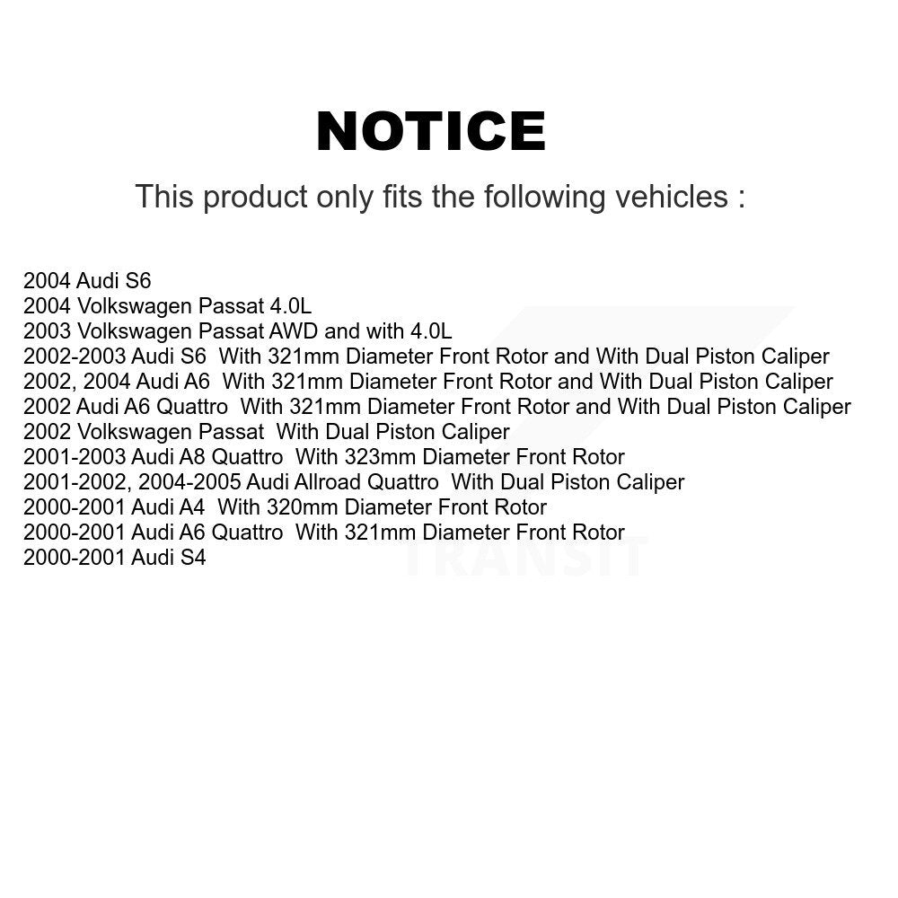 Brake Pads Kit-KTC-100467 - Kit.bestparts.ca