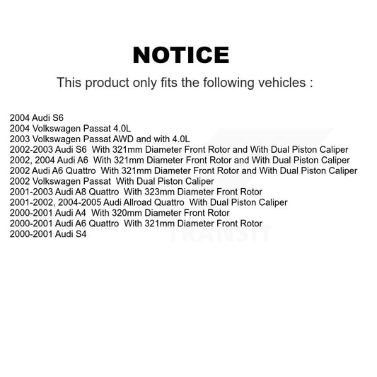 Brake Pads Kit-KTC-100467 - Kit.bestparts.ca