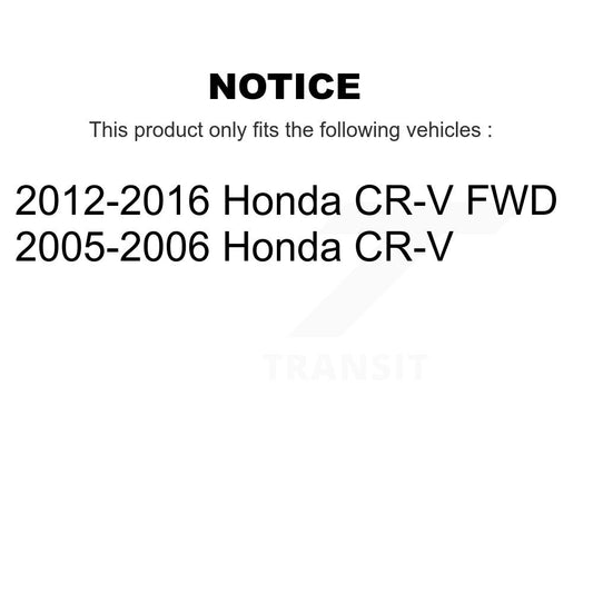 Brake Pads Kit-KTC-100468 - Kit.bestparts.ca