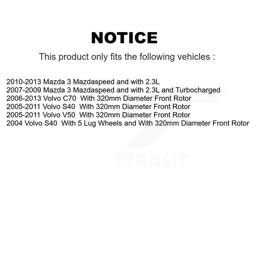 Brake Pads Kit-KTC-100473 - Kit.bestparts.ca