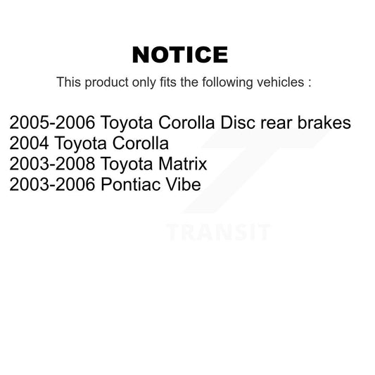Brake Pads Kit-KTC-100481 - Kit.bestparts.ca