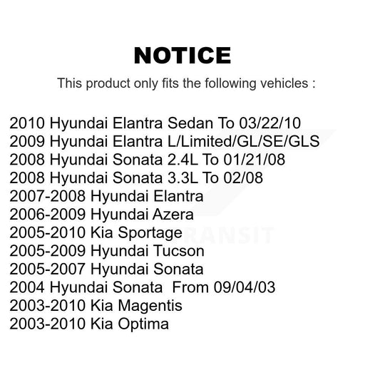 Brake Pads Kit-KTC-100484 - Kit.bestparts.ca