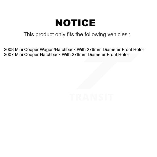Brake Pads Kit-KTC-100490 - Kit.bestparts.ca