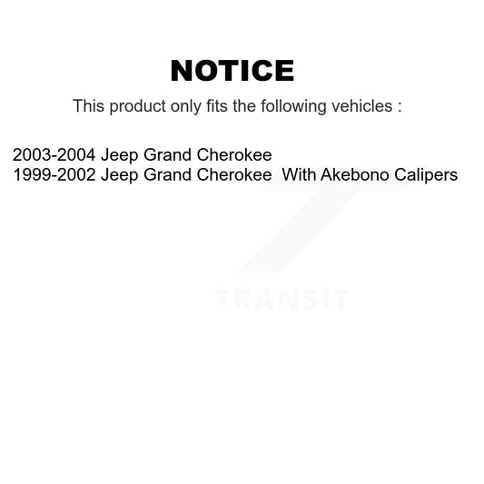 Brake Pads Kit-KTC-100492 - Kit.bestparts.ca
