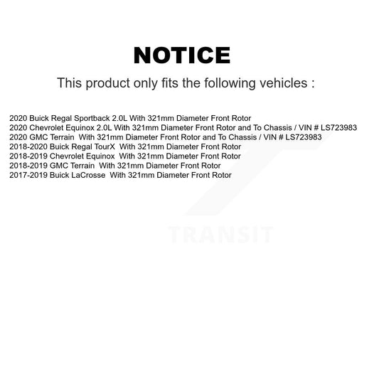 Brake Pads Kit-KTC-100539 - Kit.bestparts.ca