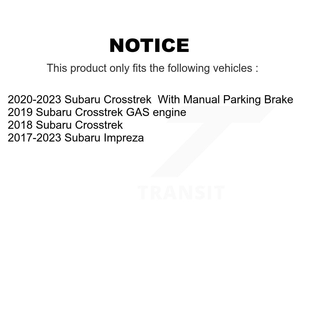 Brake Pads Kit-KTC-100546 - Kit.bestparts.ca
