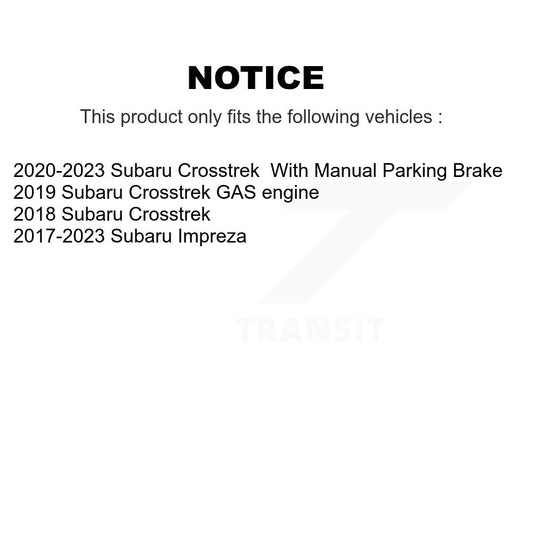 Brake Pads Kit-KTC-100546 - Kit.bestparts.ca