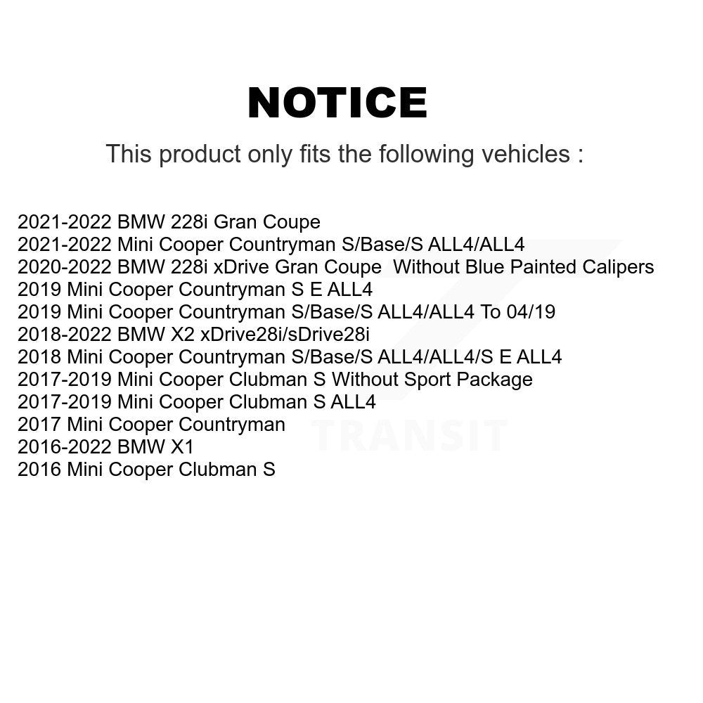 Brake Pads Kit-KTC-100560 - Kit.bestparts.ca Kit.bestparts.ca