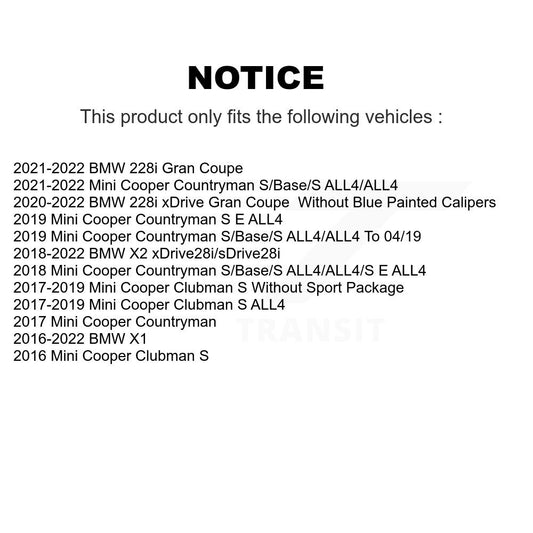 Brake Pads Kit-KTC-100560 - Kit.bestparts.ca