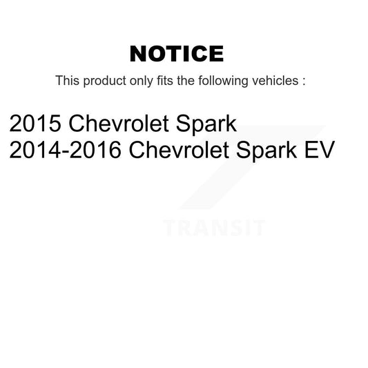 Brake Pads Kit-KTC-100574 - Kit.bestparts.ca