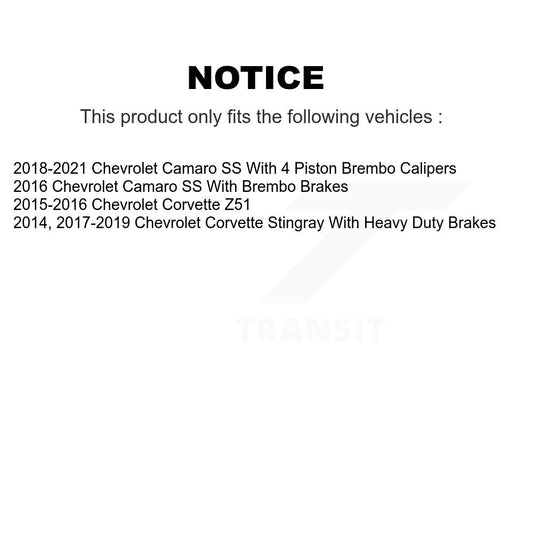 Brake Pads Kit-KTC-100580 - Kit.bestparts.ca