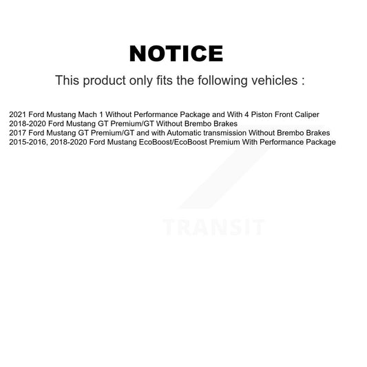Brake Pads Kit-KTC-100591 - Kit.bestparts.ca