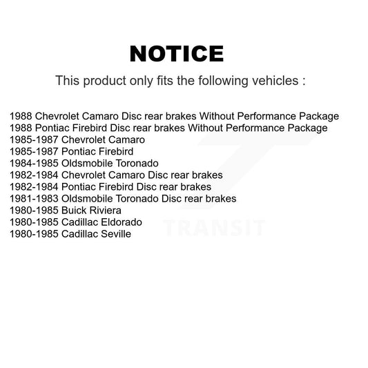 Brake Pads Kit-KTC-100625 - Kit.bestparts.ca