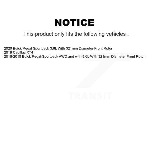 Brake Pads Kit-KTC-100649 - Kit.bestparts.ca