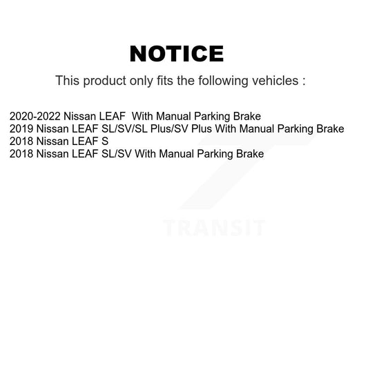 Brake Pads Kit-KTC-100676 - Kit.bestparts.ca