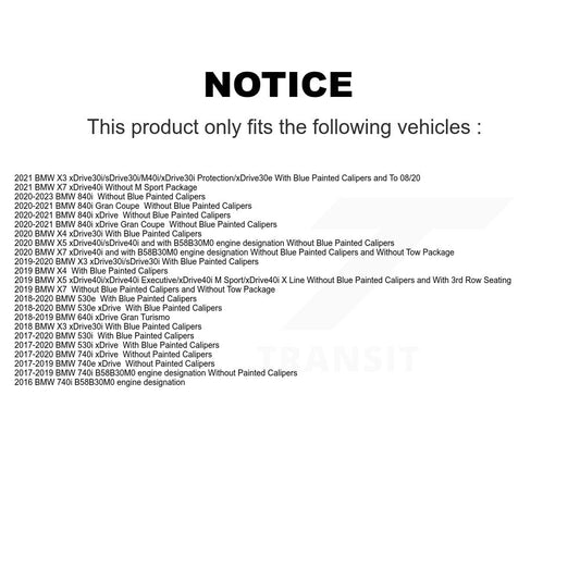Brake Pads Kit-KTC-100704 - Kit.bestparts.ca