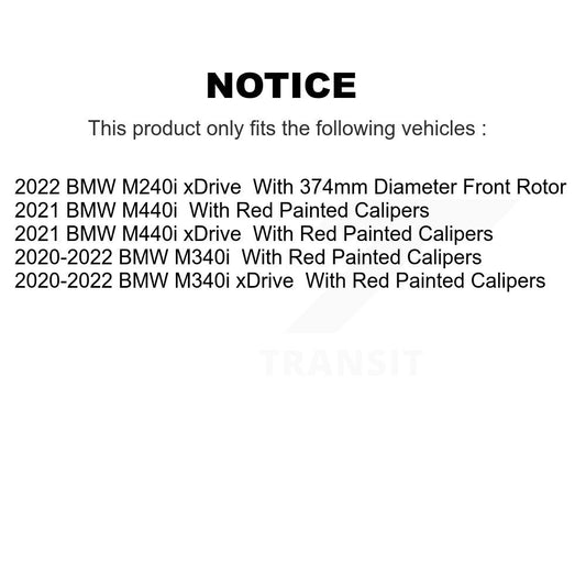 Brake Pads Kit-KTC-100738 - Kit.bestparts.ca