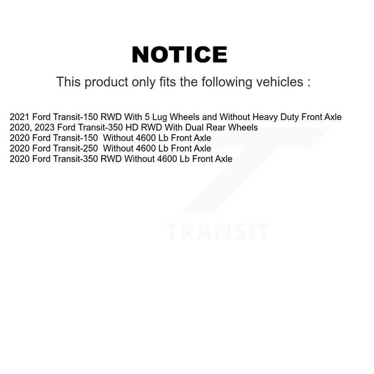 Brake Pads Kit-KTC-100757 - Kit.bestparts.ca