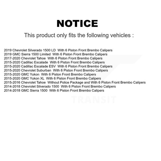 Brake Pads Kit-KTC-100835 - Kit.bestparts.ca