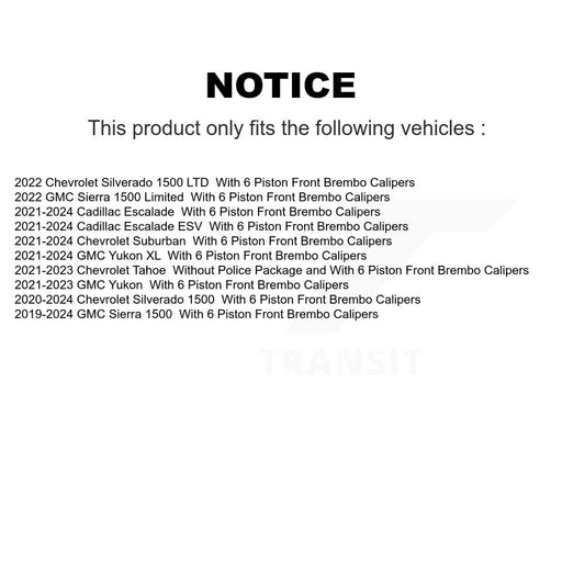 Brake Pads Kit-KTC-100843 - Kit.bestparts.ca