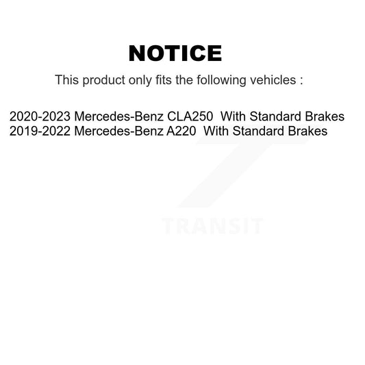 Brake Pads Kit-KTC-100845 - Kit.bestparts.ca