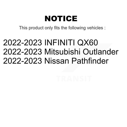 Brake Pads Kit-KTC-100858 - Kit.bestparts.ca