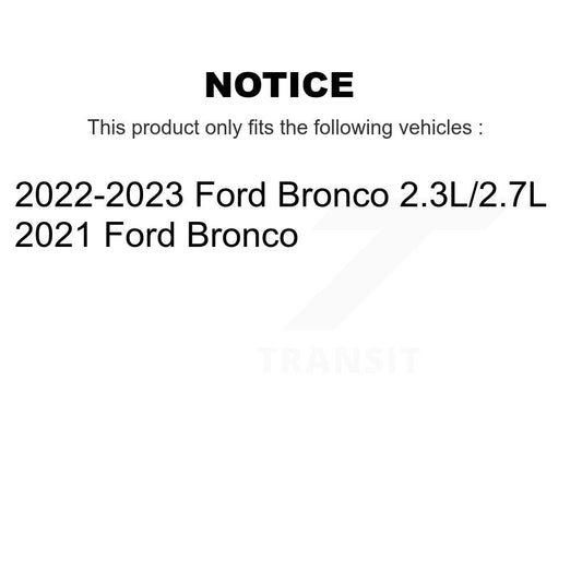 Brake Pads Kit-KTC-100876 - Kit.bestparts.ca