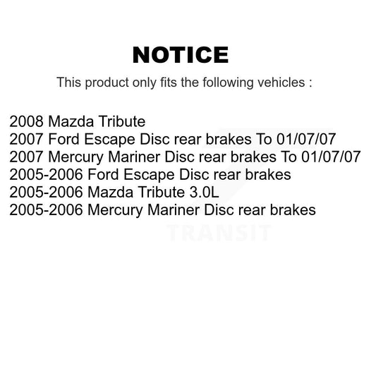 Brake Pads Kit-KTN-100009 - Kit.bestparts.ca