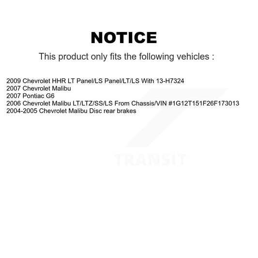 Brake Pads Kit-KTN-100021 - Kit.bestparts.ca