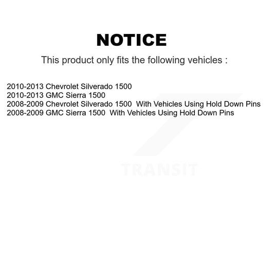 Brake Pads Kit-KTN-100033 - Kit.bestparts.ca