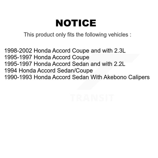 Brake Pads Kit-KTN-100070 - Kit.bestparts.ca