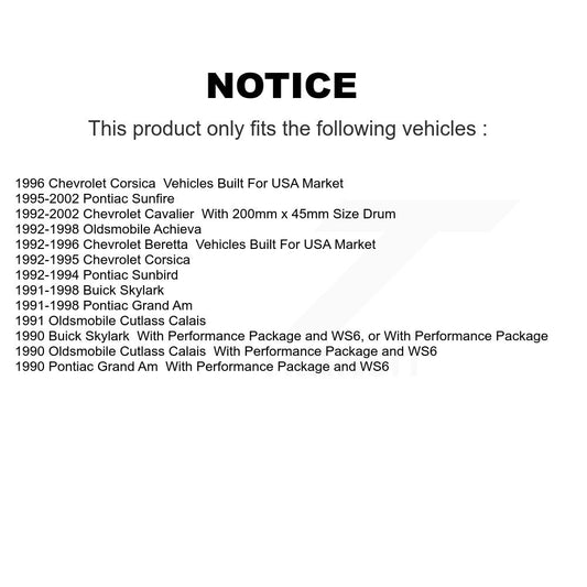 Brake Pads Kit-KTN-100083 - Kit.bestparts.ca