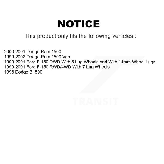 Brake Pads Kit-KTN-100134 - Kit.bestparts.ca