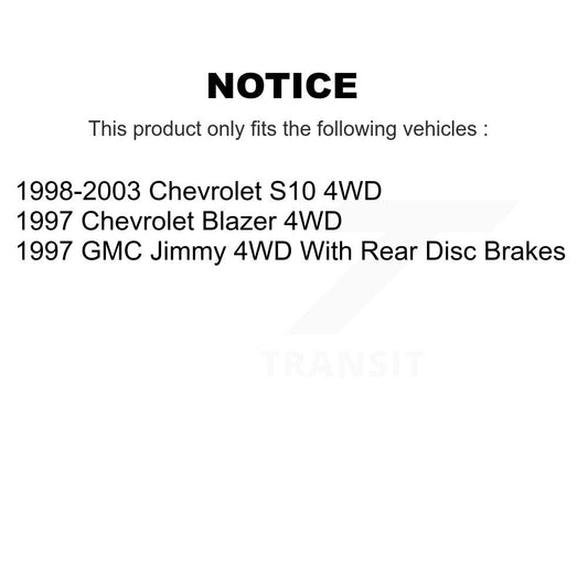 Brake Pads Kit-KTN-100139 - Kit.bestparts.ca