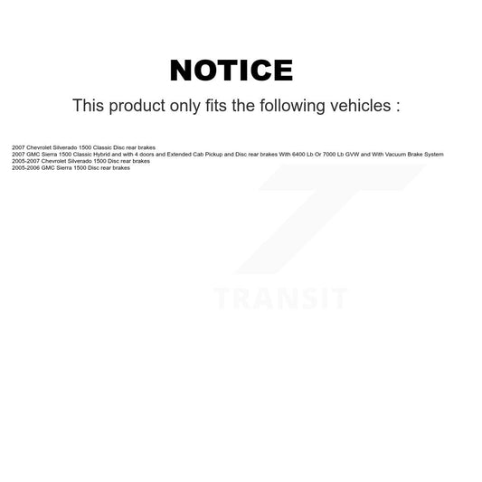 Brake Pads Kit-KTN-100145 - Kit.bestparts.ca