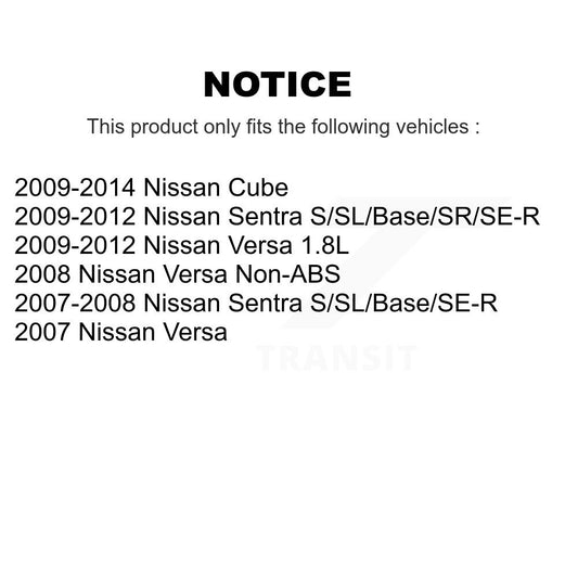 Brake Pads Kit-KTN-100150 - Kit.bestparts.ca