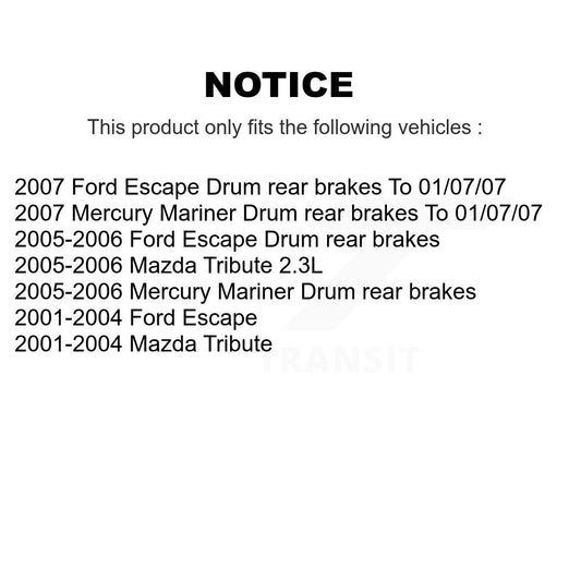 Brake Pads Kit-KTN-100167 - Kit.bestparts.ca