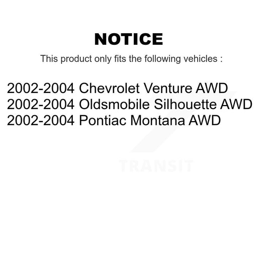 Brake Pads Kit-KTN-100169 - Kit.bestparts.ca