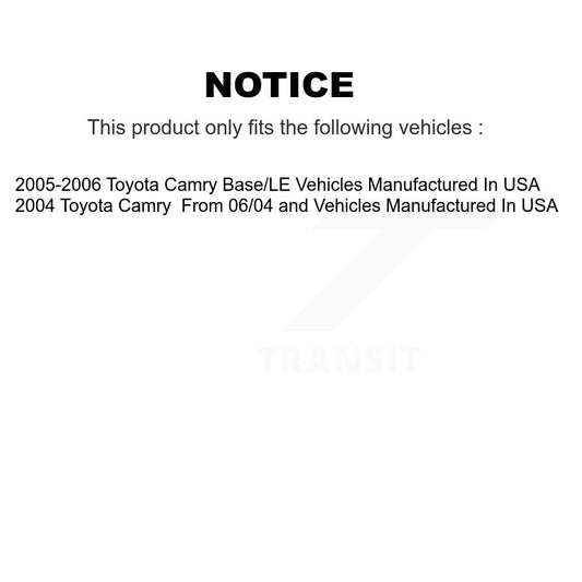 Brake Pads Kit-KTN-100196 - Kit.bestparts.ca