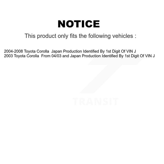 Brake Pads Kit-KTN-100199 - Kit.bestparts.ca