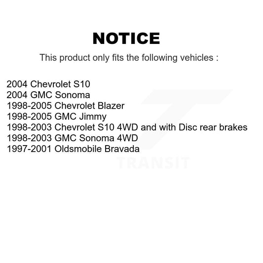 Brake Pads Kit-KTN-100581 - Kit.bestparts.ca