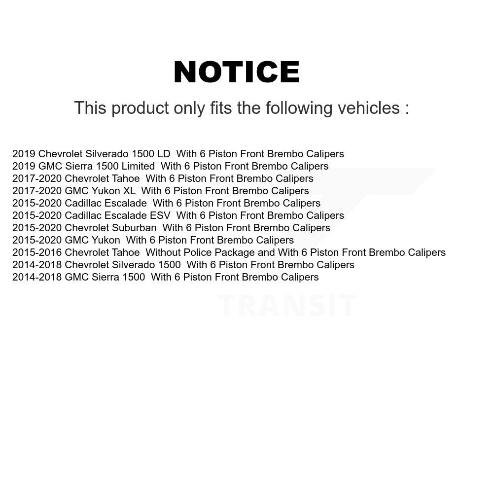 Brake Pads Kit-KTN-100938 - Kit.bestparts.ca