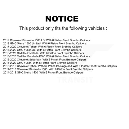 Brake Pads Kit-KTN-100938 - Kit.bestparts.ca
